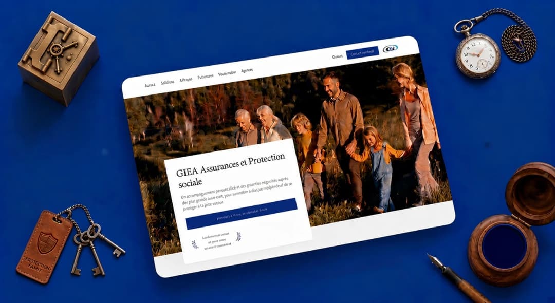 Le site que nous avons réalisé pour GIEA