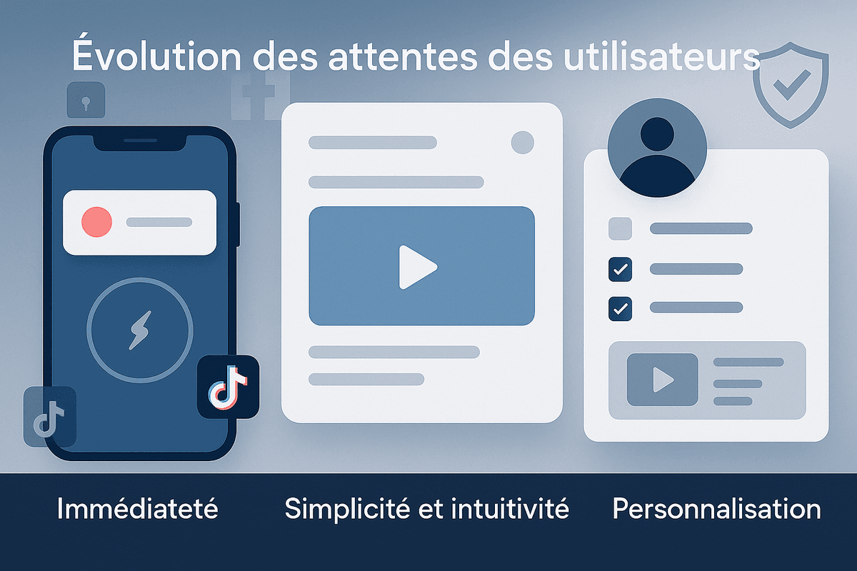 Évolution des attentes utilisateurs