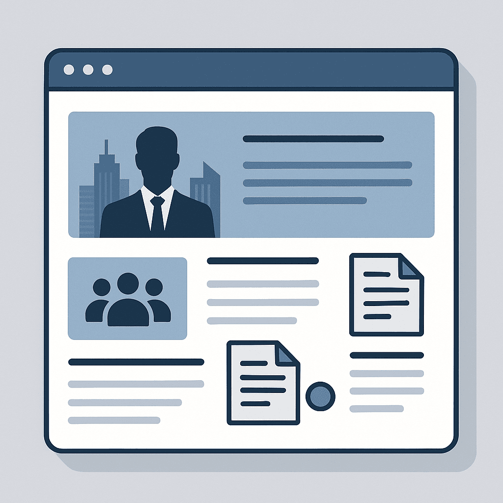 Site Institutionnel Épuré