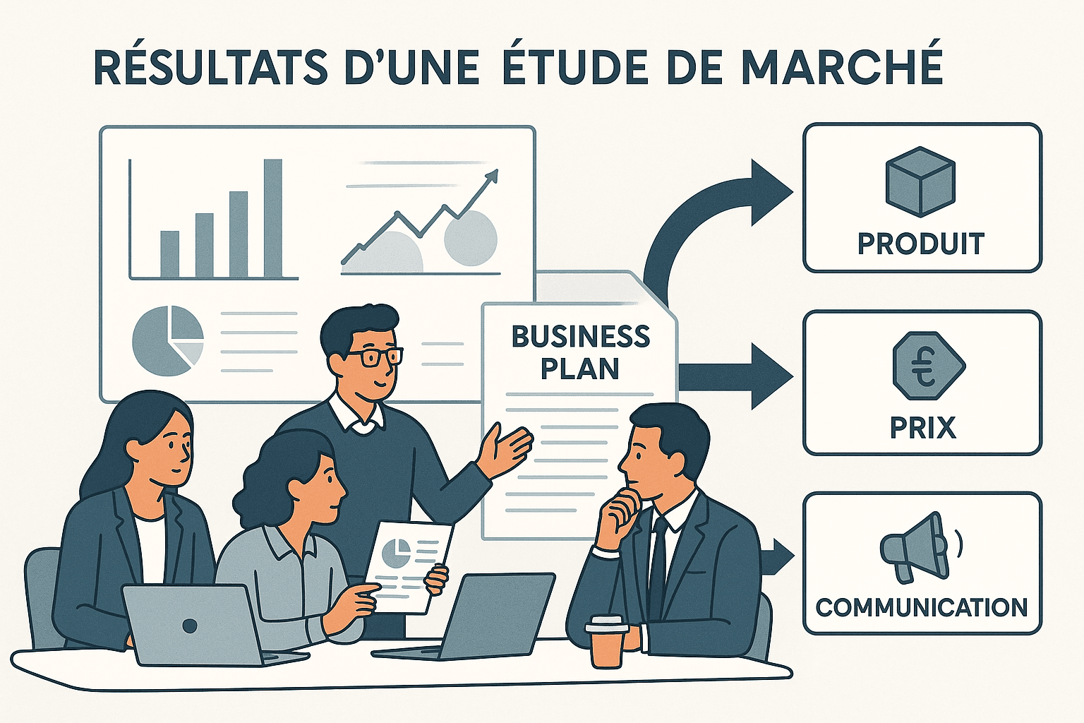 Utilisation stratégique des résultats d'une étude de marché