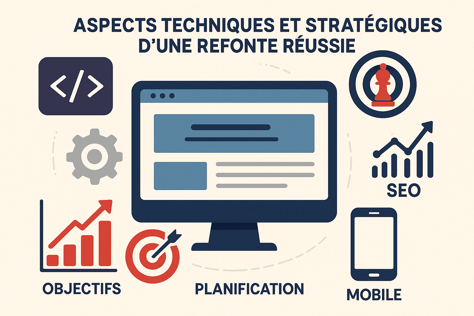 Aspects techniques et stratégiques d'une refonte de site web réussie